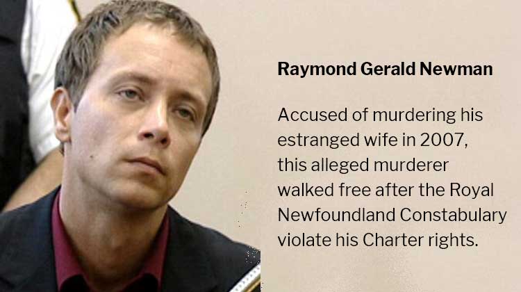 Raymond Gerald Newman Alleged Murderer Set Free
