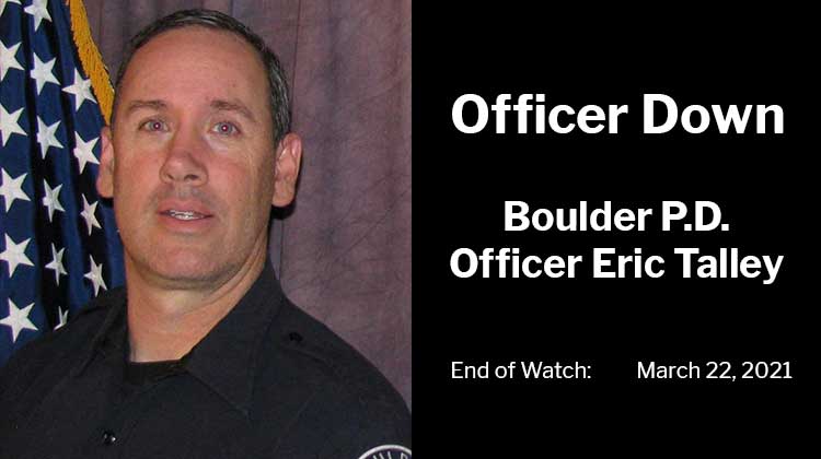 Officer Down: Boulder Police Department Officer Eric Talley
