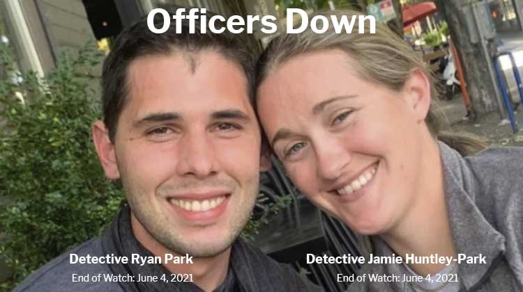 Officers Down: San Diego Police Department Detectives Jamie Huntley-Park and Ryan Park